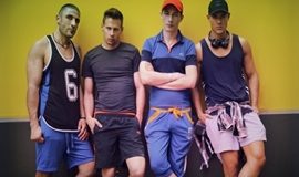 Devian hooks up with 3 guys – Philippe, Fabien, Max Toro - Bareback