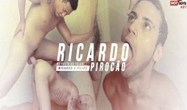Ricardo Pirocão arrombando um puto no banheiro