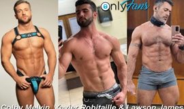 Colby Melvin, Xavier Robitaille & Lawson James