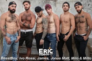 Orgy At The Palace Of Vice PART 2 – BeastBoy, Ivo, James, Jonas, Milo & Milto